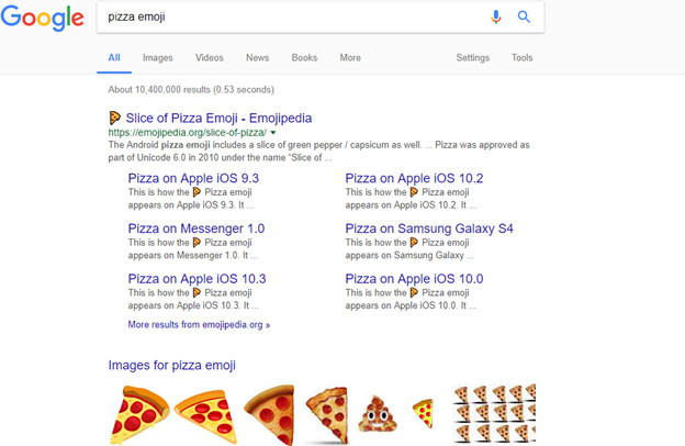 Google Emoji Search