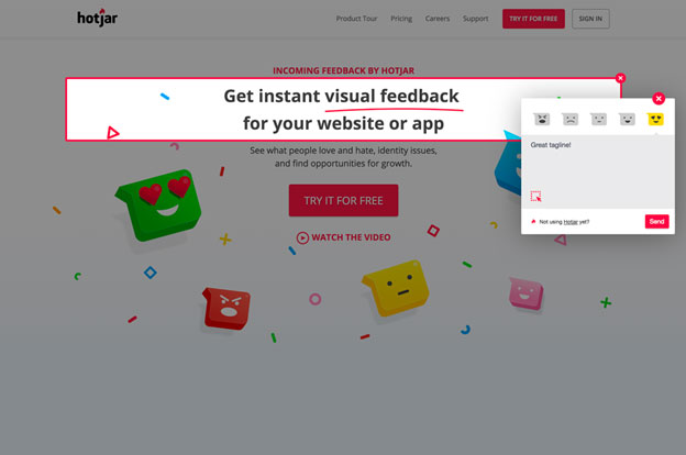 Instant Visual Feedback