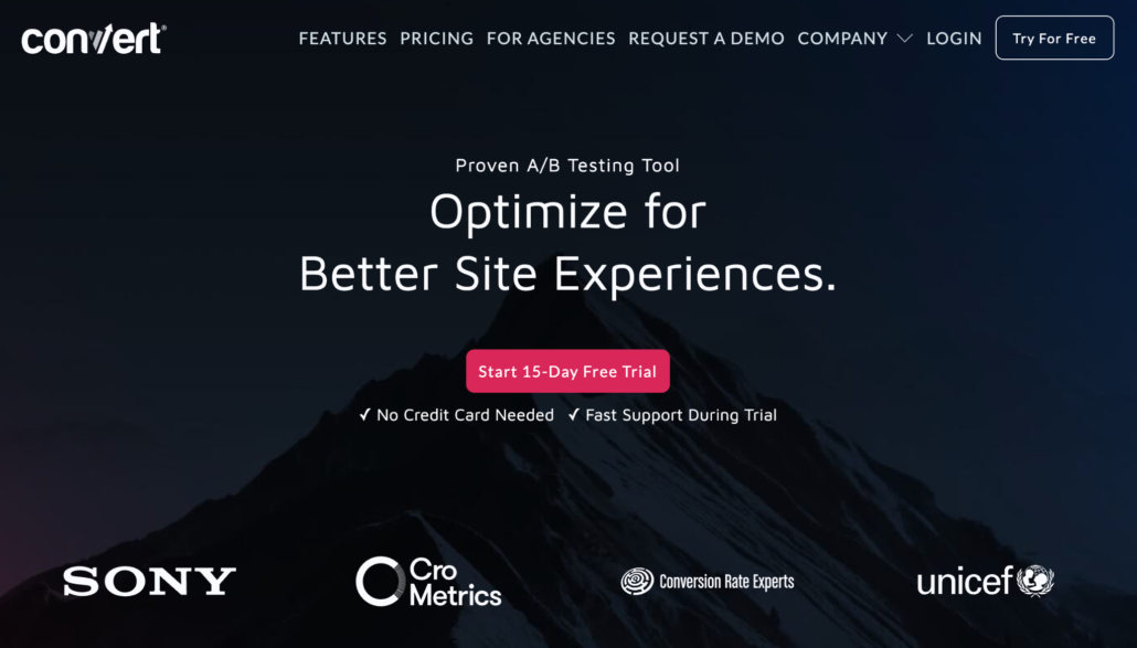 Convert Experiences AB Testing Tool