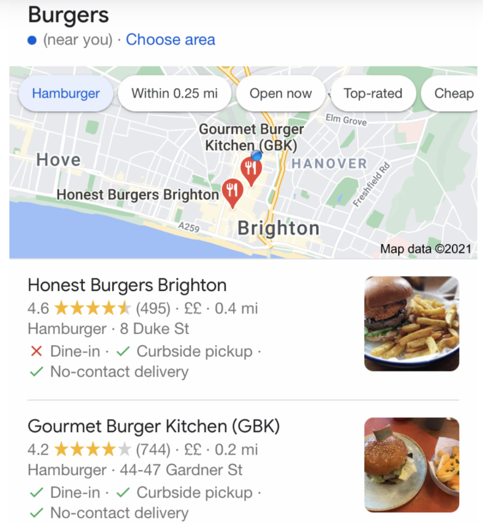 Google is displaying 2-packs