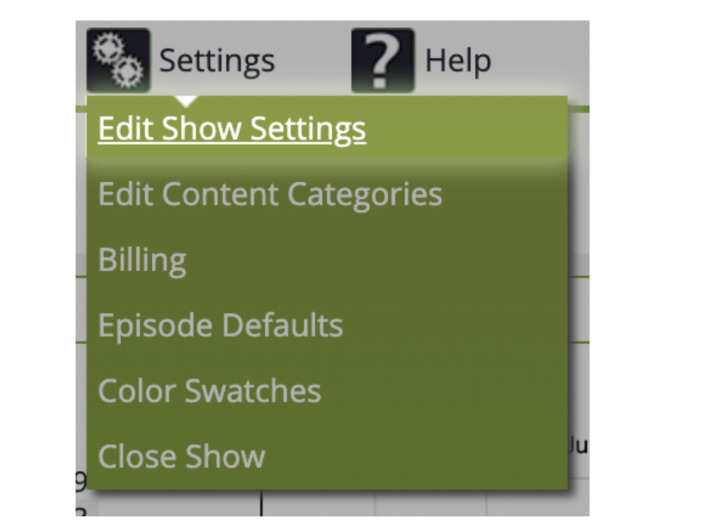 Libsyn Settings